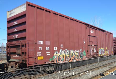 Car/wagon TR110088 left side / coté gauche